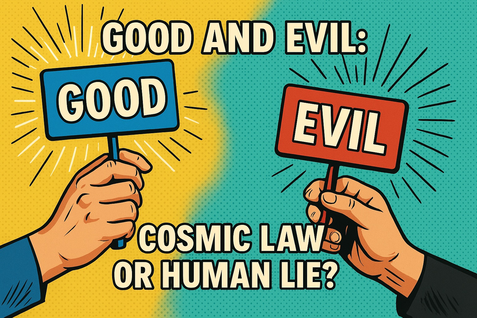 Is Morality Woven into the Fabric of the Universe — or a Story We Made Up?